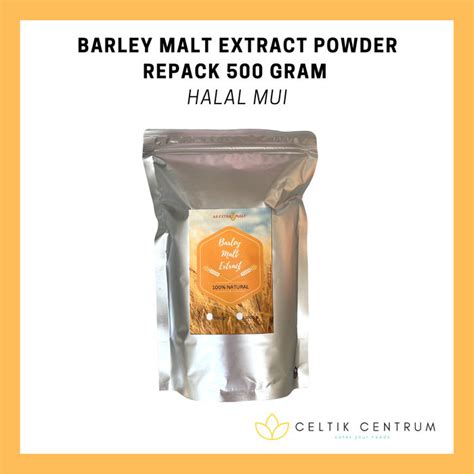 is barley malt extract halal.